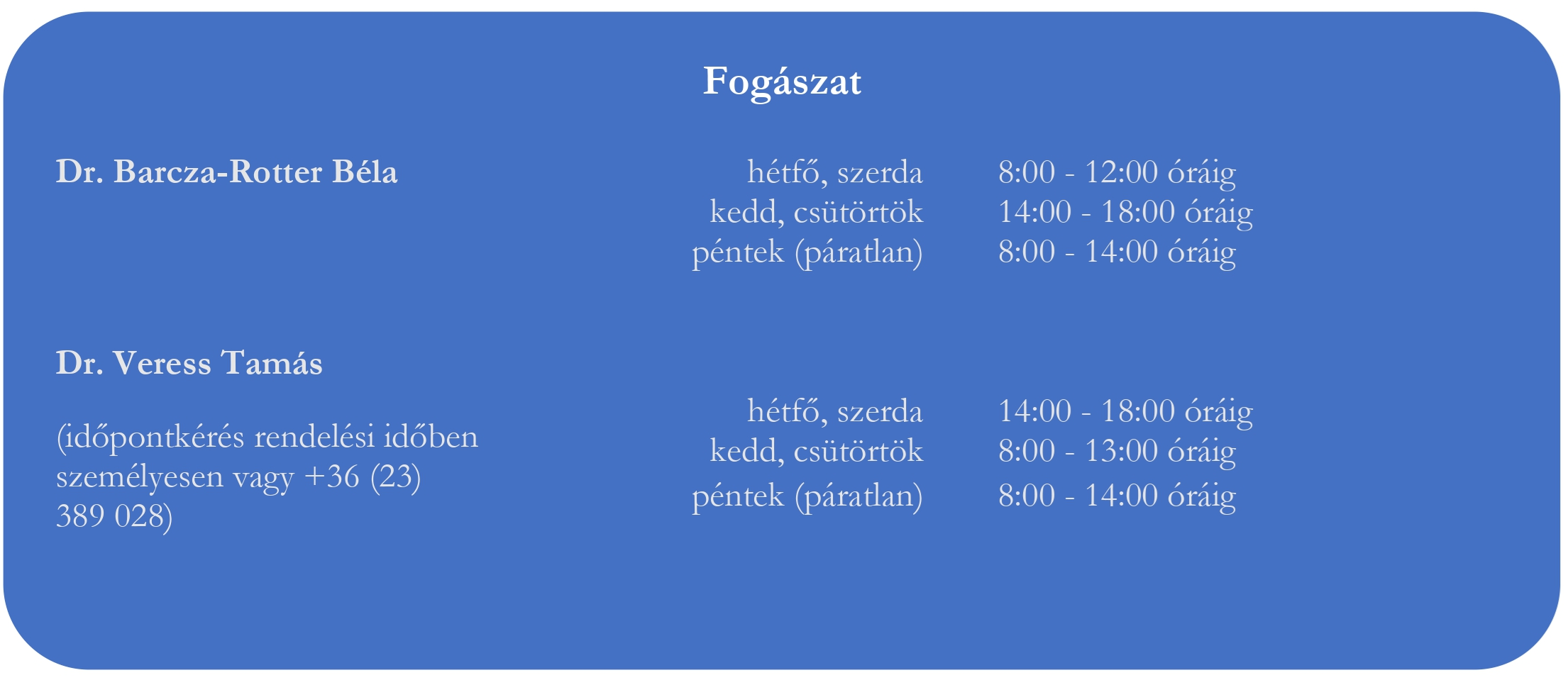 fogász