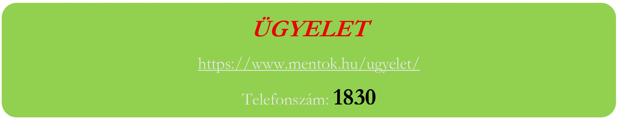 ugyelet